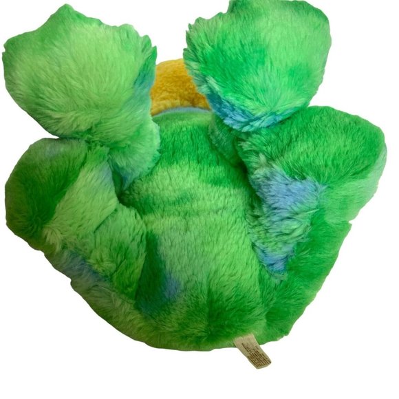 Dan Dee Collectors Choice Frog Plush 13” Green Blue Stuffed Animal Toy - Picture 9 of 10